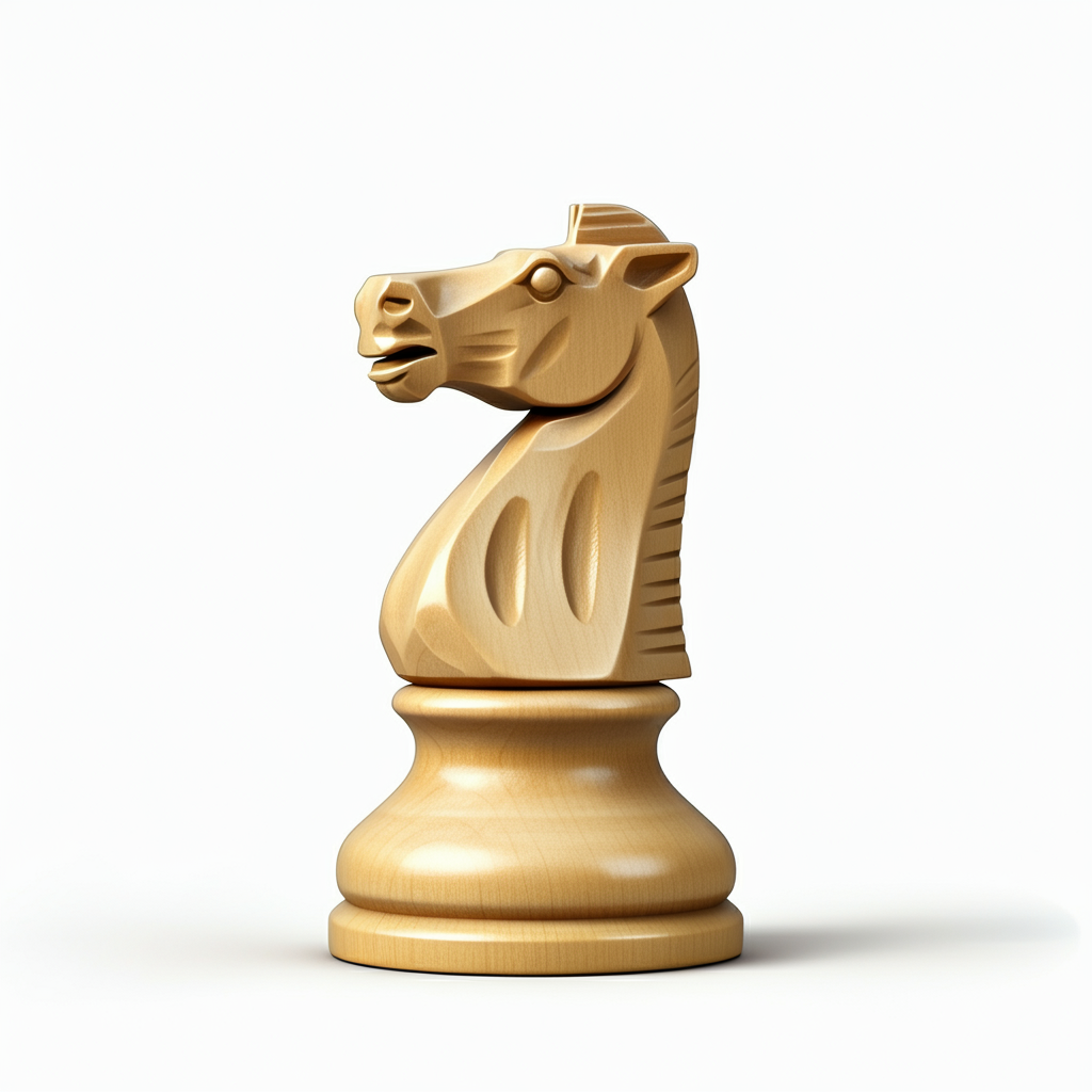 Paard schaakstuk